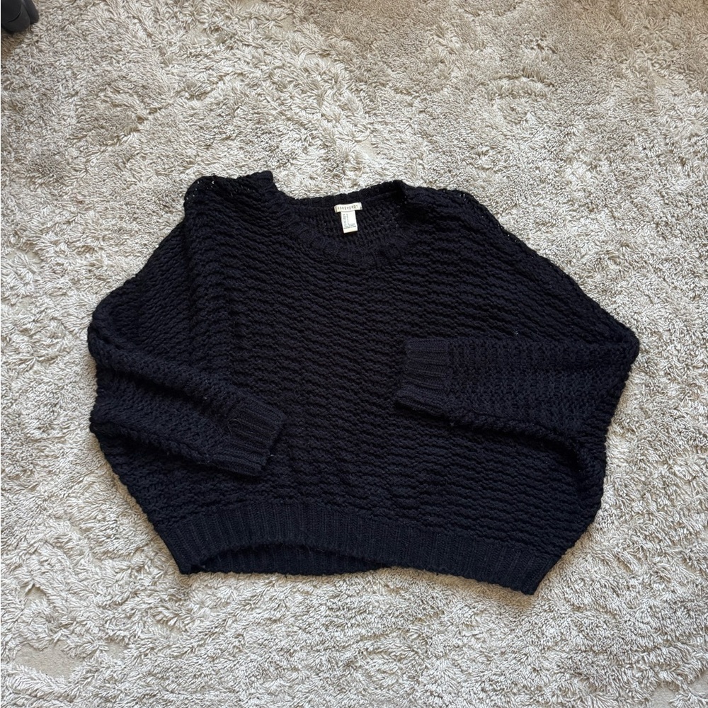 FREE WITH PURCHASE Black Sweater